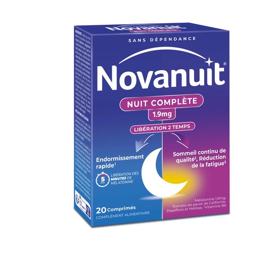 Novanuit Noche Completa 1,9mg 20comp