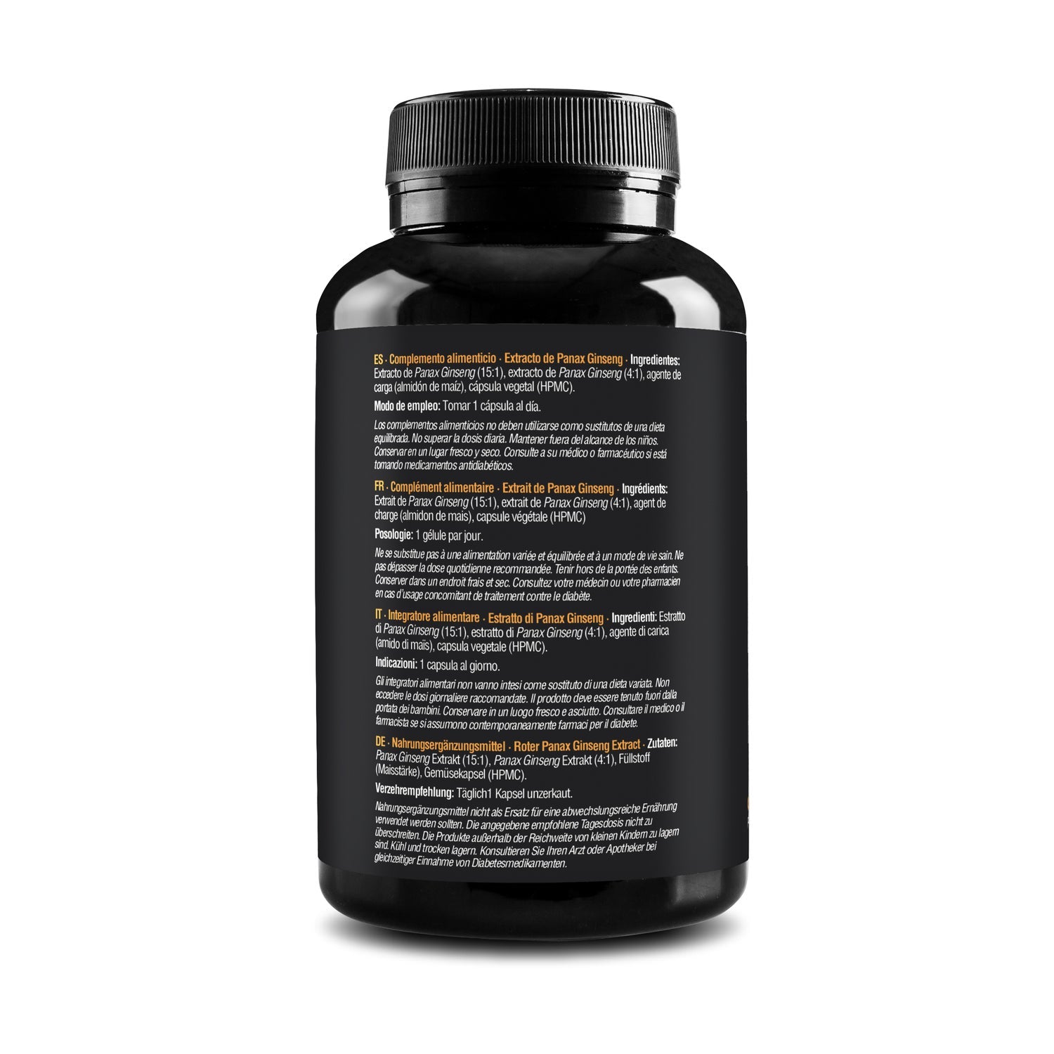 Zenement Extracto de Panax Ginseng 120vcaps