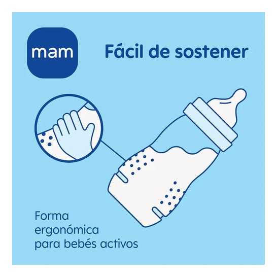 MAM Bottle Easy Active Baby Biberón Neutro +2 M 270 ml