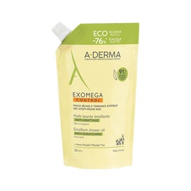 A-Derma Exomega Control Eco Recarga Aceite de Ducha 500ml