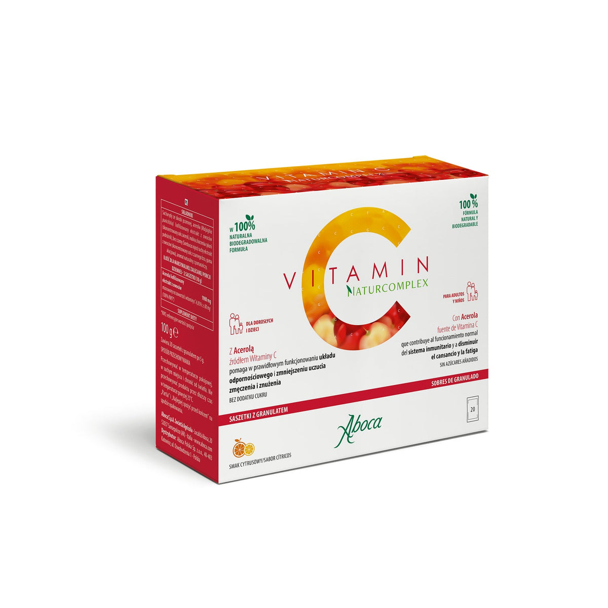 Aboca Vitamin C Naturcomplex 20uds