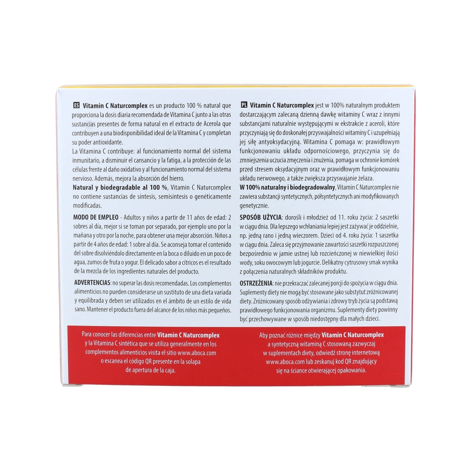 Aboca Vitamin C Naturcomplex 20uds