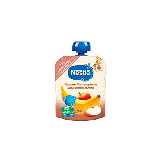 Naturnes Compota Plátano Manzana Pera 130g