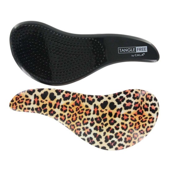 Cala Tangle-Free Cepillo Cabello Negro Marrón Leopardo 1 ud