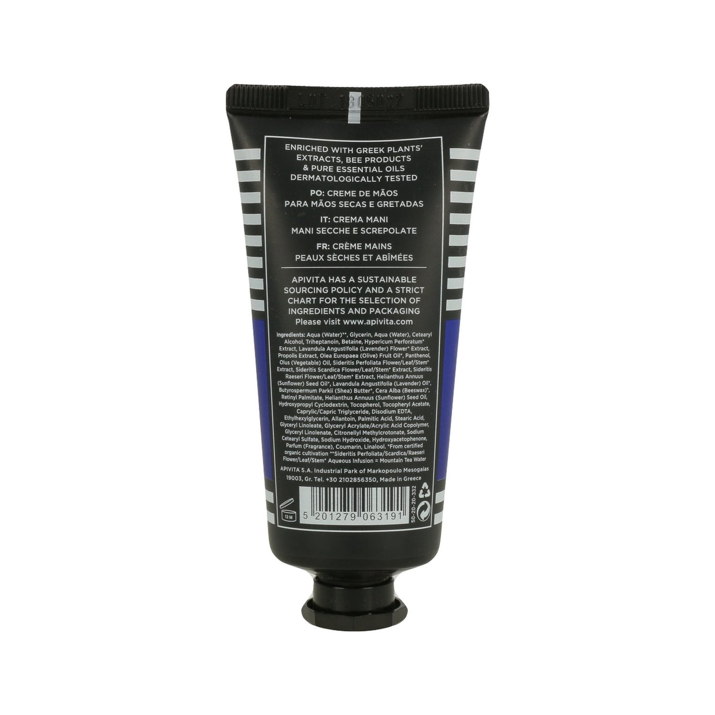 Apivita Crema Para Manos Secas Agrietadas 50 Ml