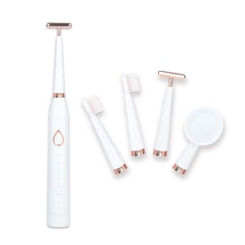 Italian Design Set Beauty&Shine Ultrasonic Facial y Dental 3In1