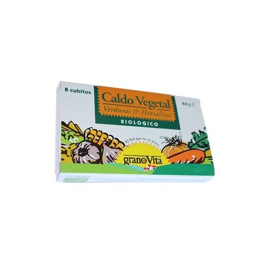 Granovita Caldo Vegetal Cubitos Bio 84 g
