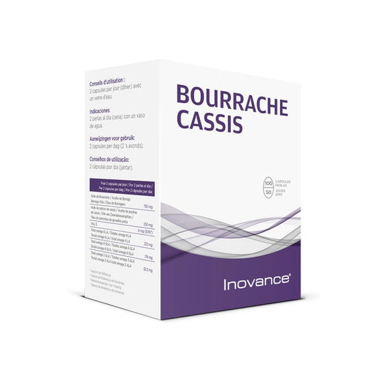 Inovance Bourrache Cassis 100 perlas