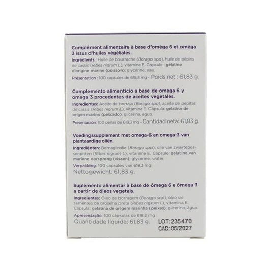 Inovance Bourrache Cassis 100 perlas
