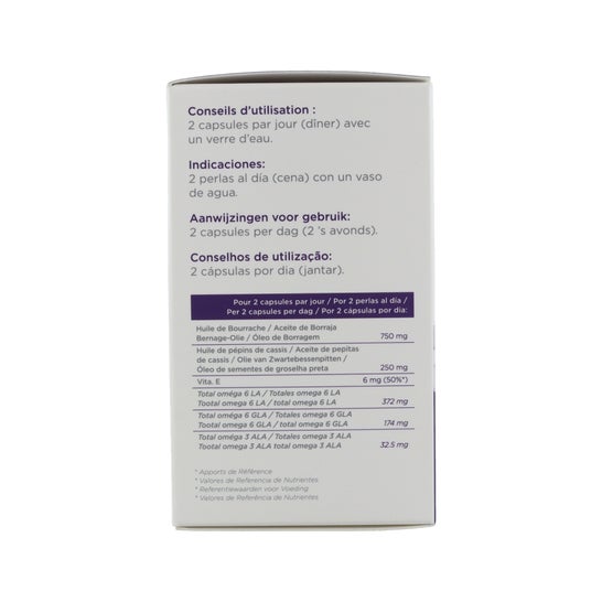 Inovance Bourrache Cassis 100 perlas