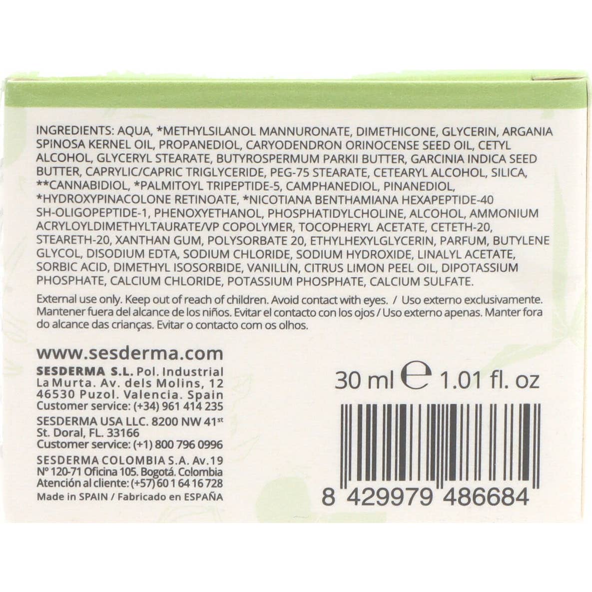 Sesderma Sescacay Contorno de Ojos 30 ml