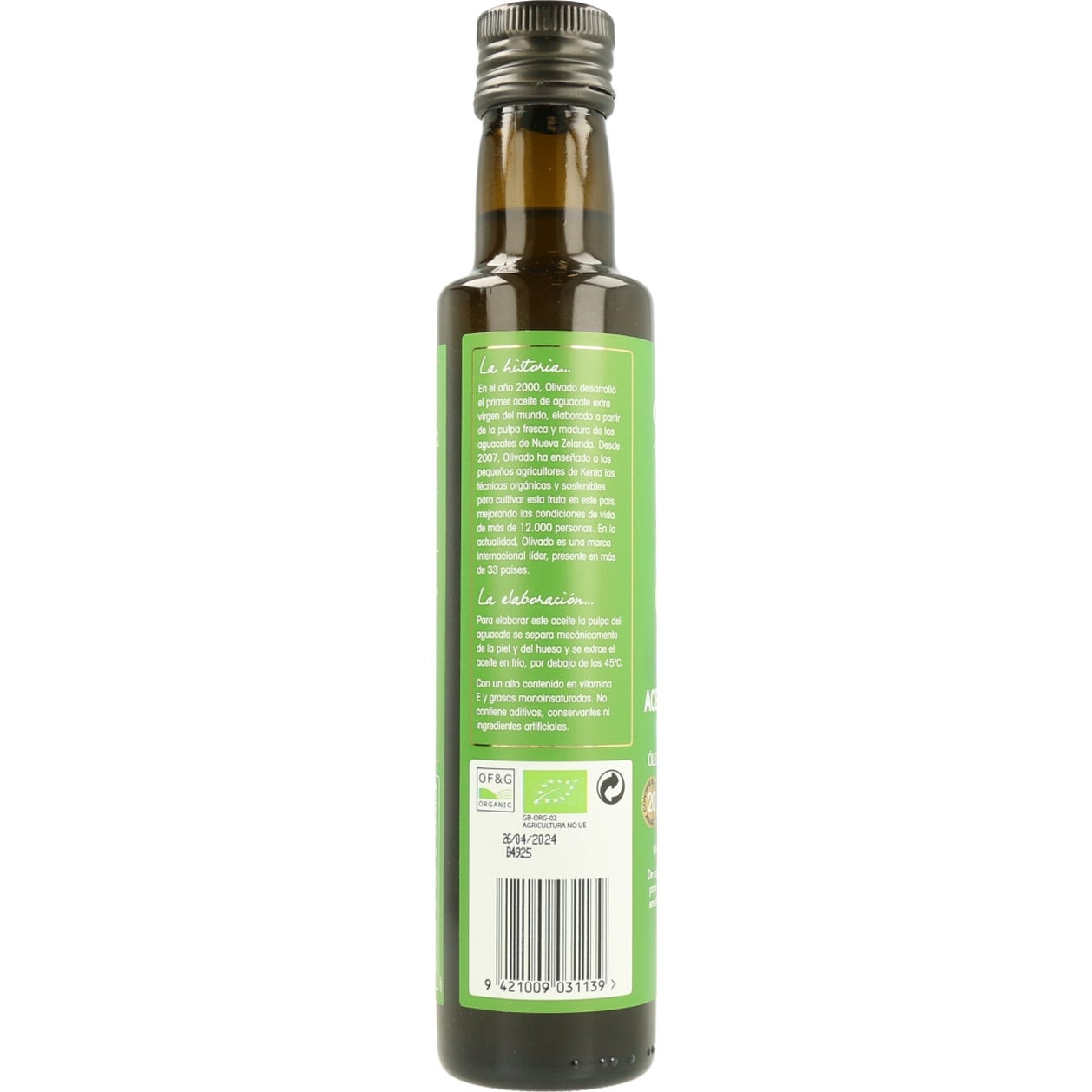 La Finestra Sul Cielo Aceite de Aguacate Bio 250ml