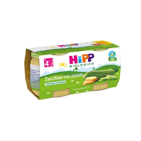 Hipp Bio Papilla Calabacín Patatas 2x80 g