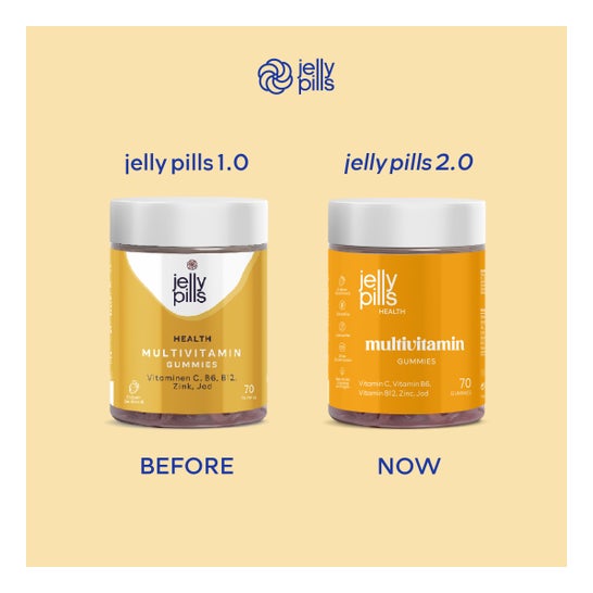Jelly Pills® Health Multivitamin Gummies 70 uds