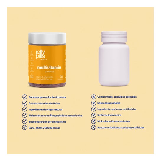 Jelly Pills® Health Multivitamin Gummies 70 uds