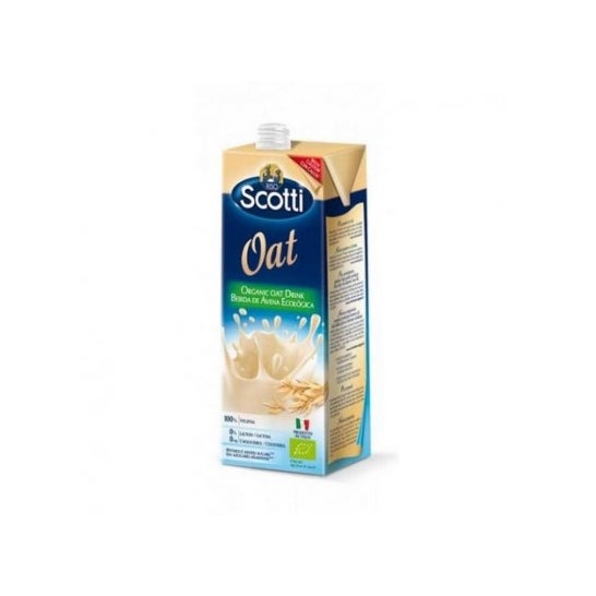 Riso Scotti Bebida Vegetal de Avena con Calcio Bio 1L