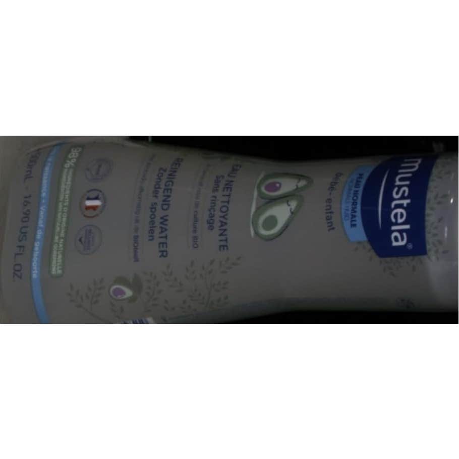 Mustela Agua Limpiadora sin Aclarado Bio 500ml