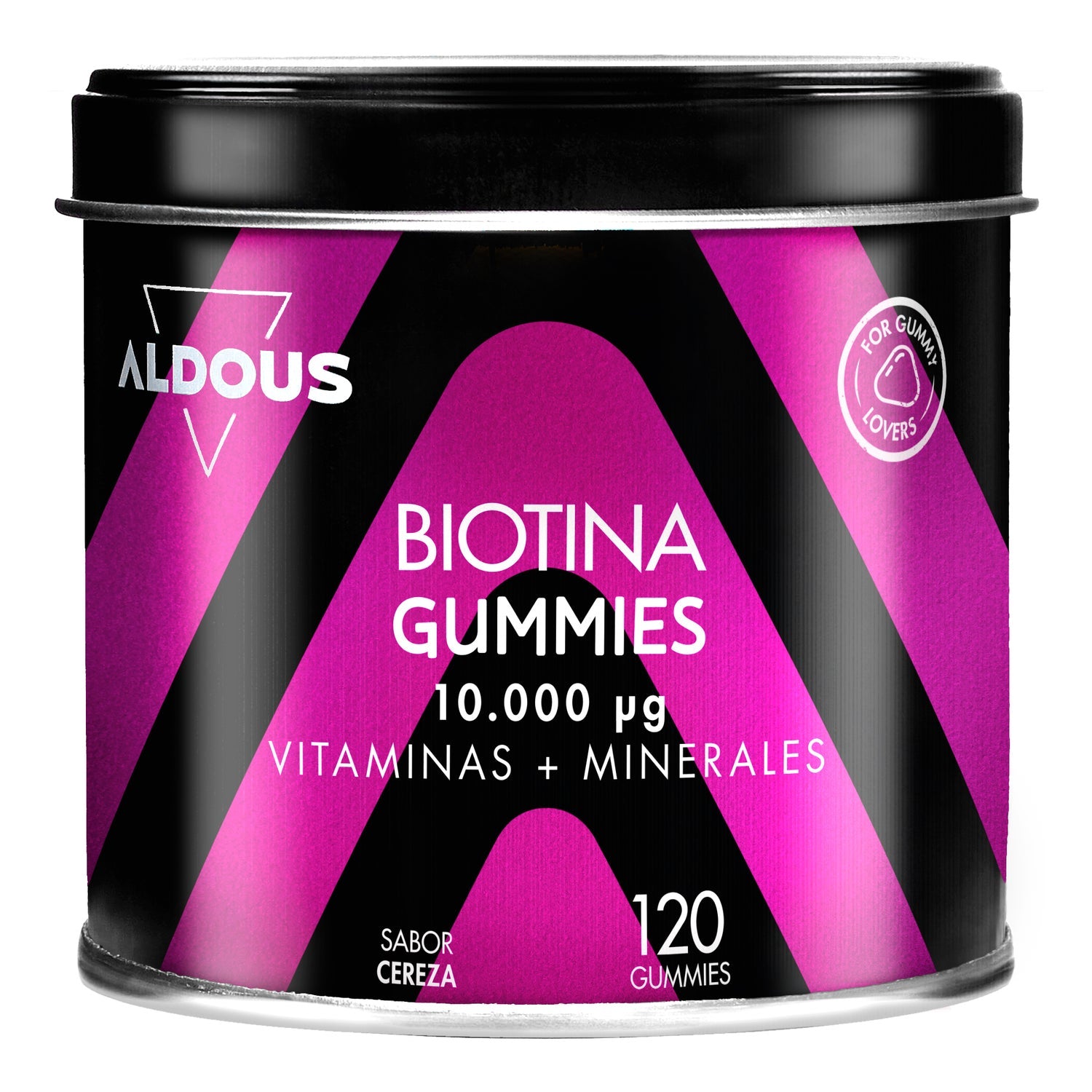 Aldous Biotina 10000mcg 120 gummies