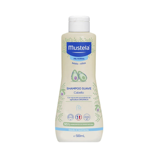 Mustela Champú Suave con Aguacate Bio 500ml
