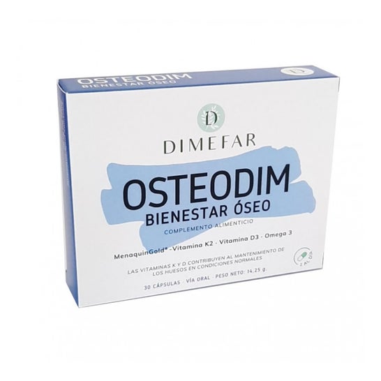 Dimefar Osteodim Bienestar Óseo 30caps