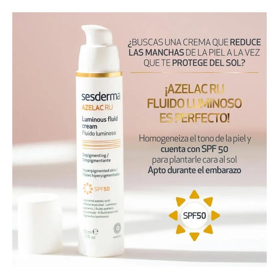 Sesderma Azelac RU Fluido Luminoso SPF50 50ml