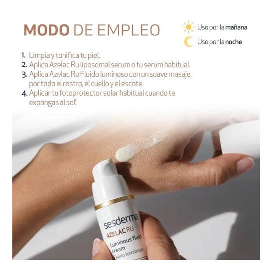 Sesderma Azelac RU Fluido Luminoso SPF50 50ml