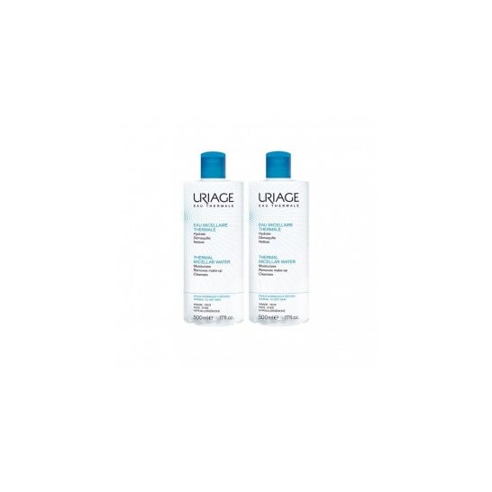 Uriage Agua Micelar Termal Pieles Normales a Secas 2x500 ml