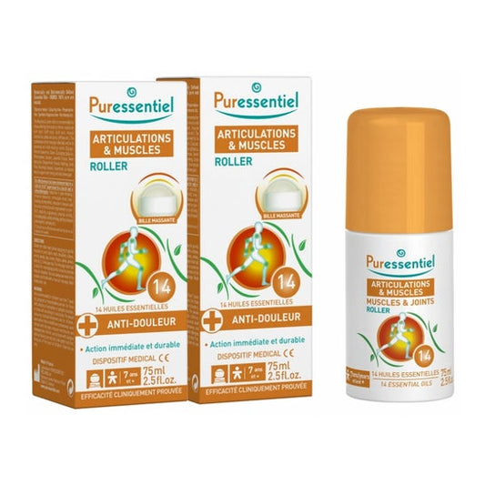 Puressentiel Roll-on Articulaciones y Músculos 2x75ml