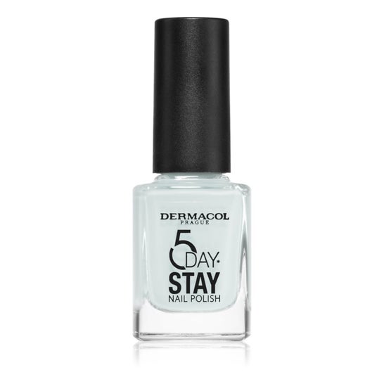 Dermacol 5 Days Stay Nail Polish 56 Artic White 11ml