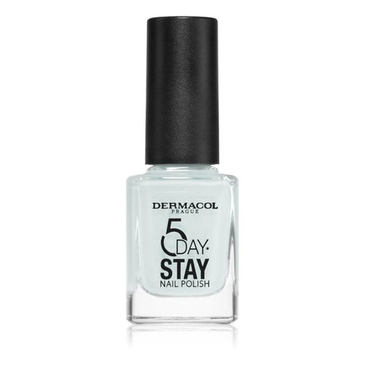 Dermacol 5 Days Stay Nail Polish 56 Artic White 11ml