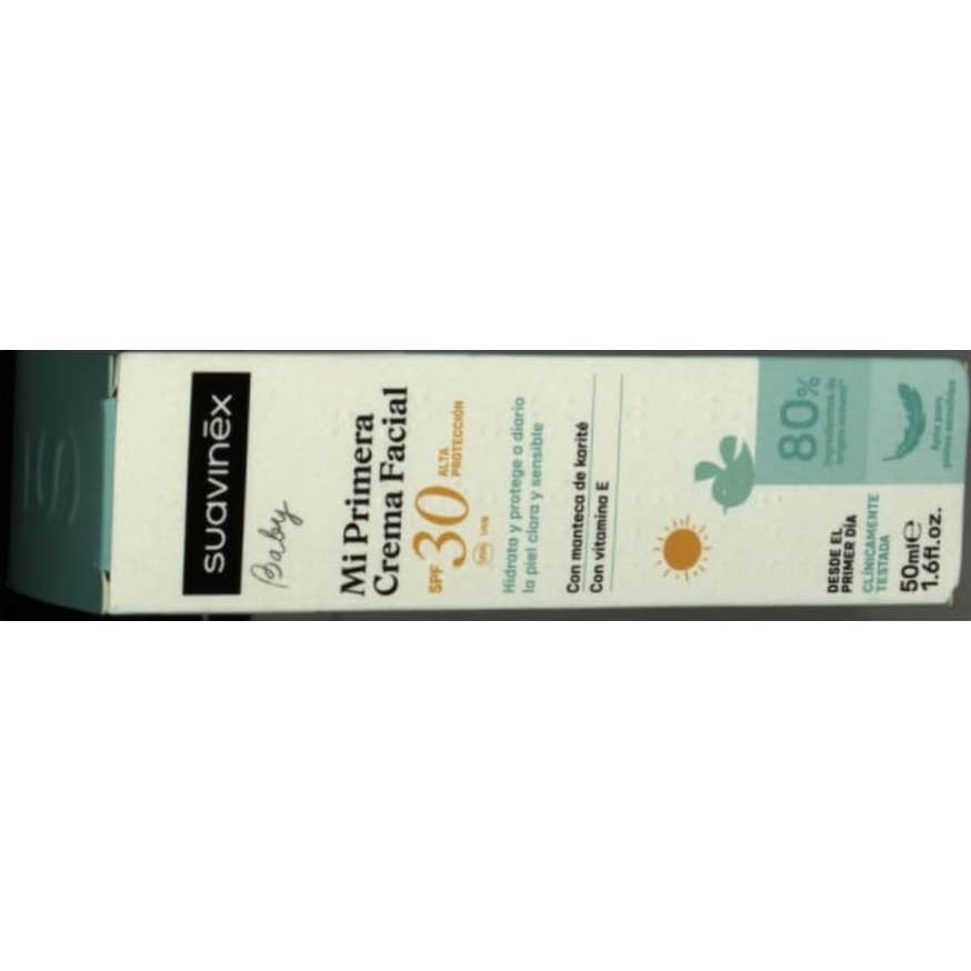 Suavinex Pediátrico Mi Primera Crema Facial SPF30 50ml