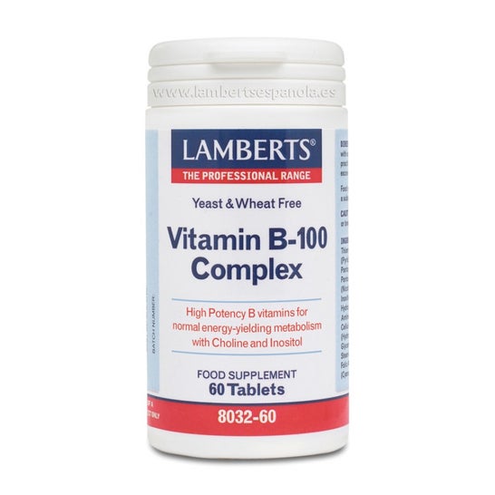 Lamberts Vit B 100 Complex 60 Comp