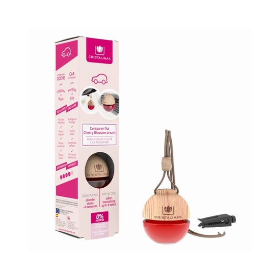 Cristalinas Coche Ambientador 0% Cerezo 6 ml