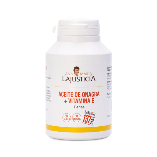 Ana Maria Lajusticia Aceite De Onagra + Vitamina E 275 perlas