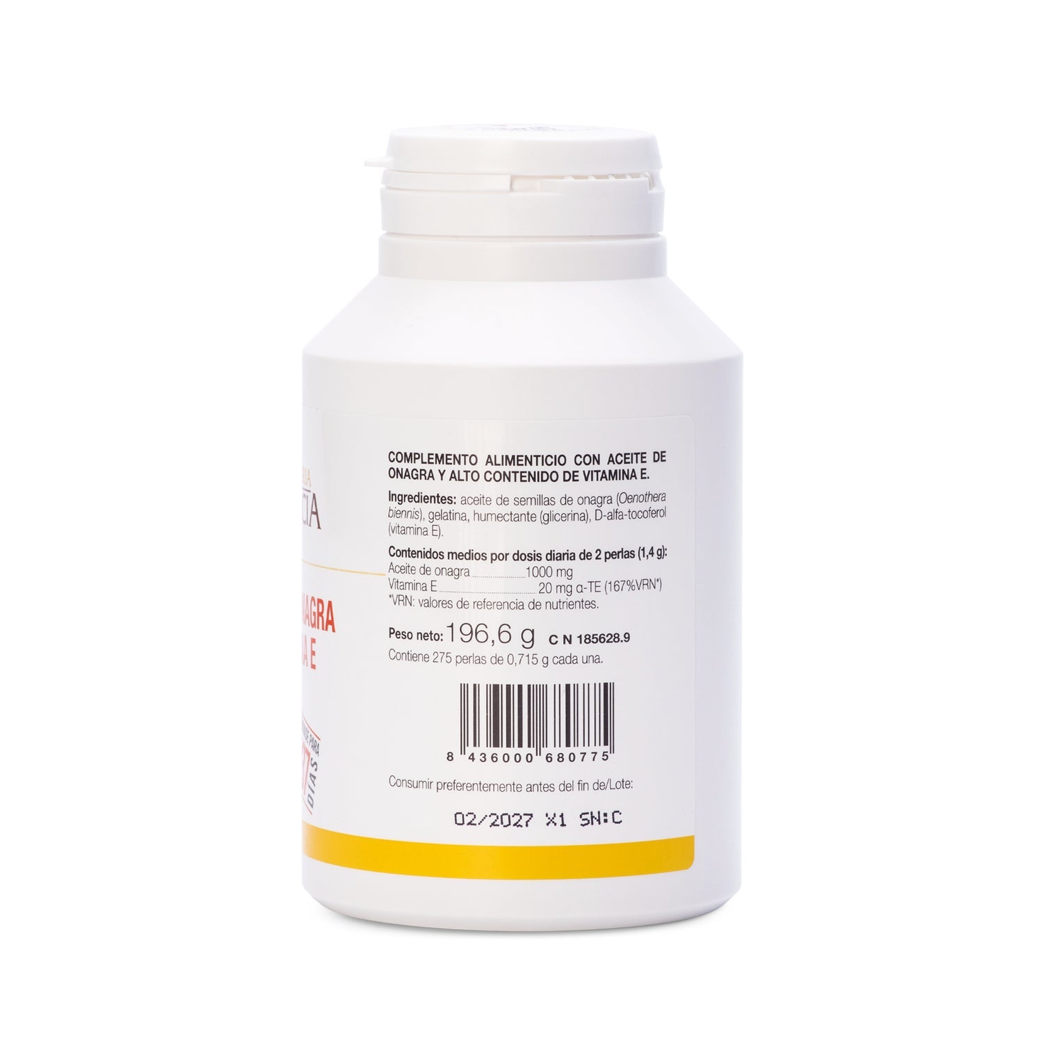 Ana Maria Lajusticia Aceite De Onagra + Vitamina E 275 perlas