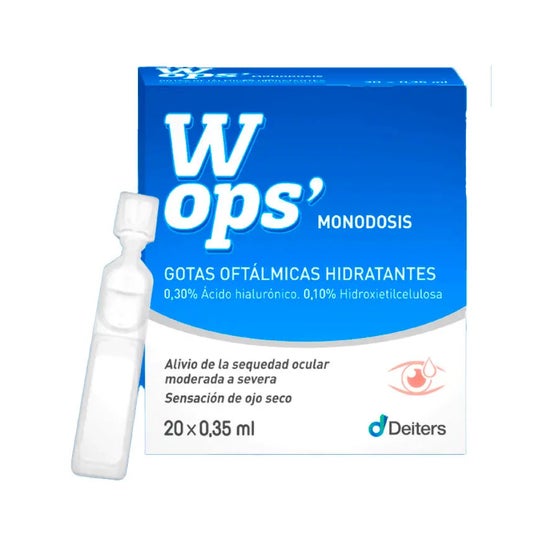 Wops Gotas Oftálmicas Hidratantes 20uds