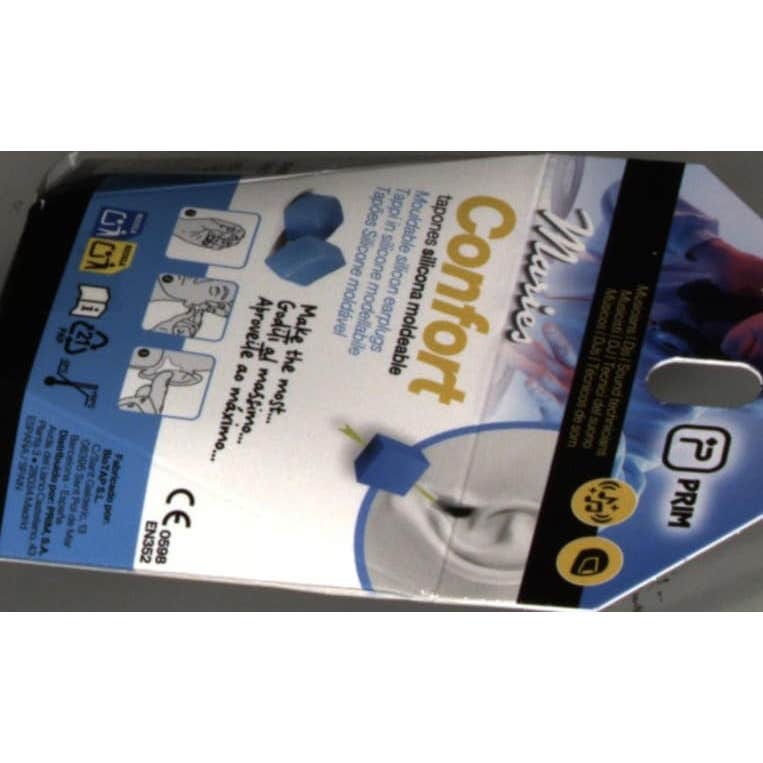 Maries tapones oído silicona 6uds