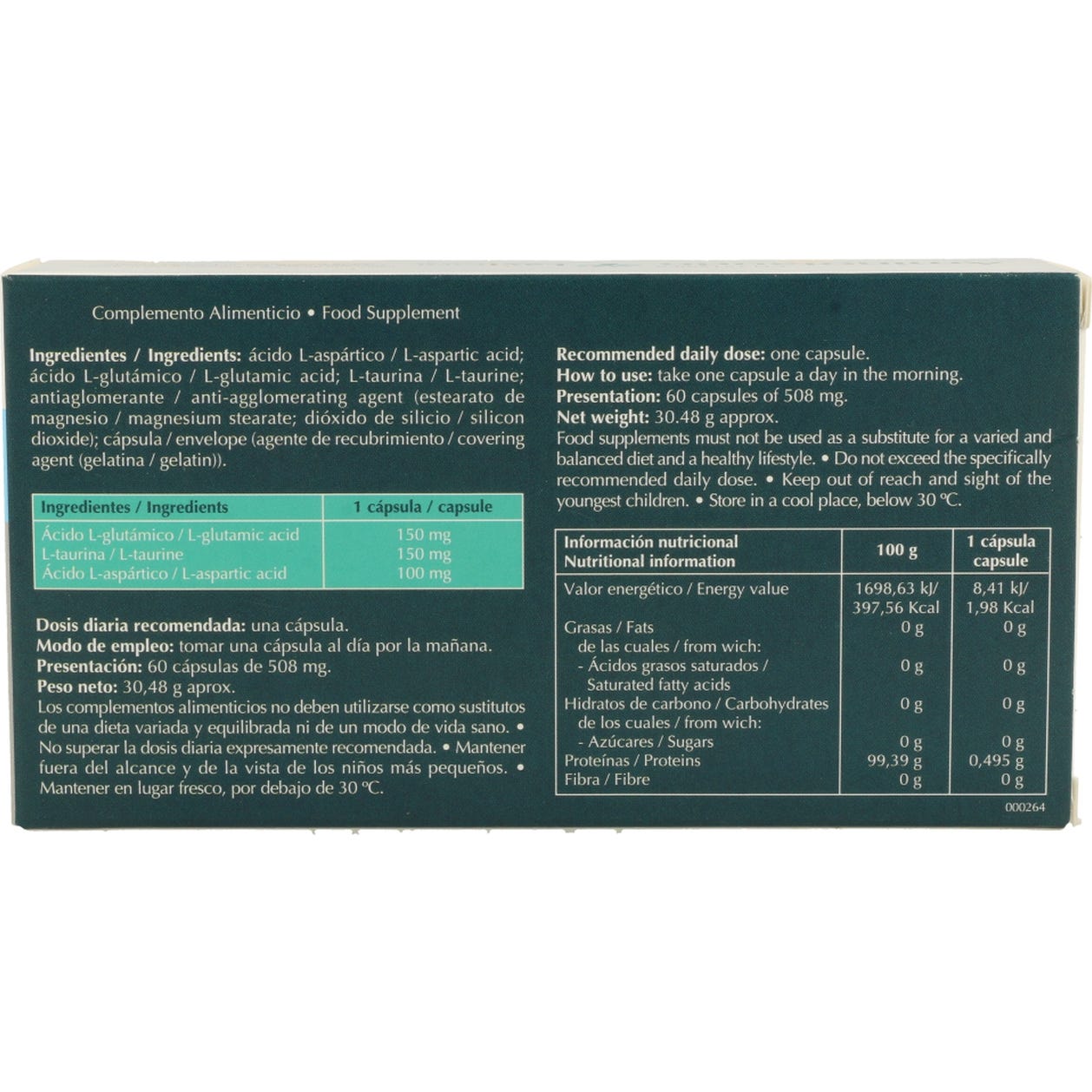 Lavigor Aminotaurin 60 Caps