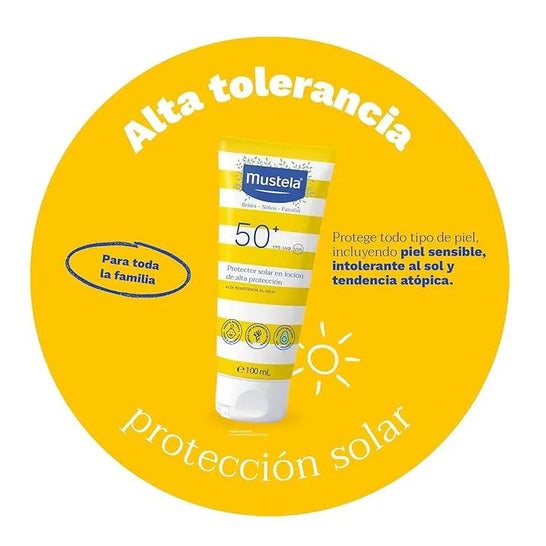 Mustela Leche Solar Protección Muy Alta SPF 50+ 100ml