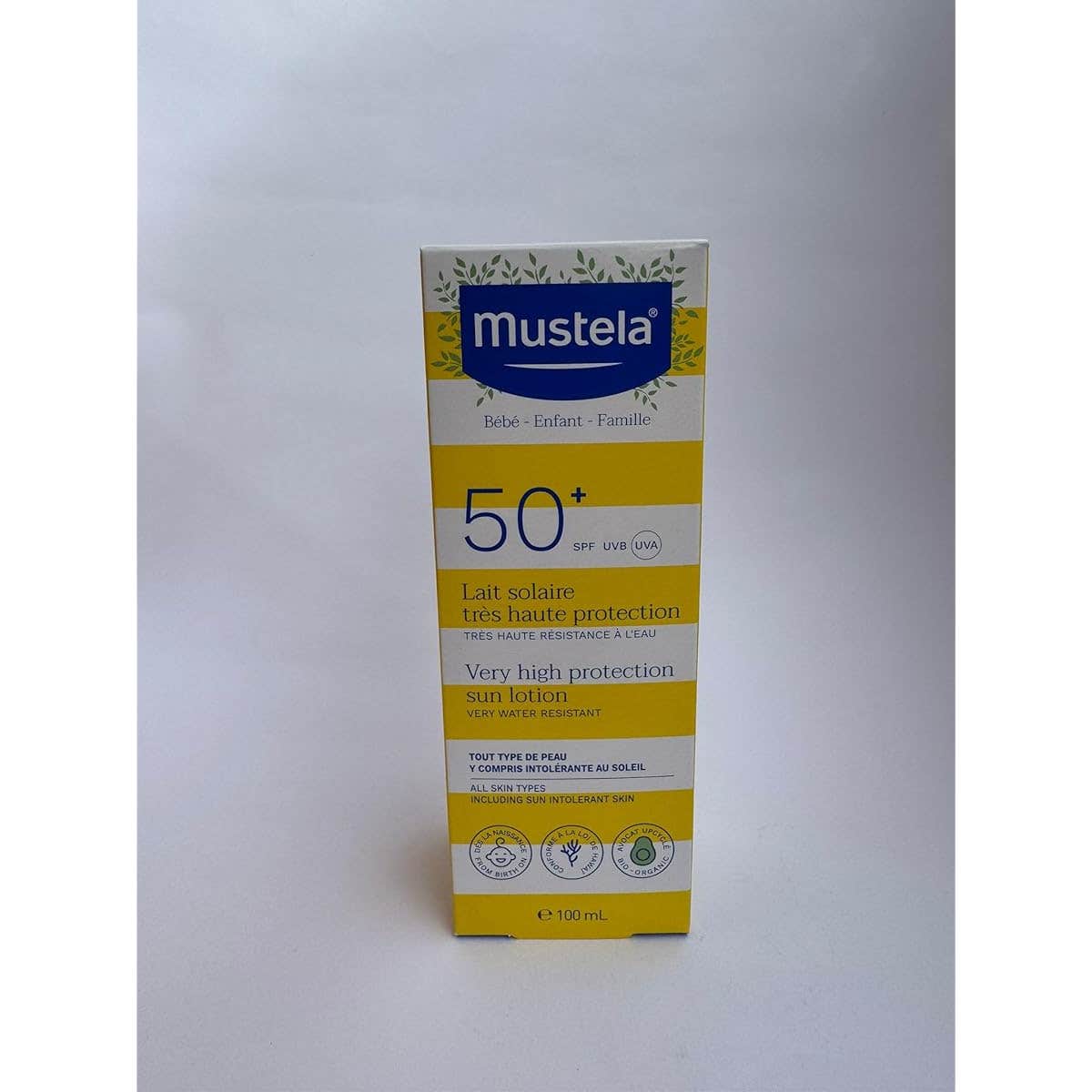 Mustela Leche Solar Protección Muy Alta SPF 50+ 100ml