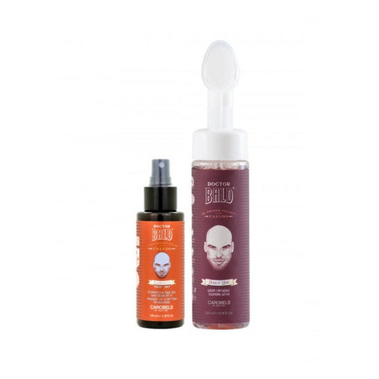 Beardburys Doctor Bald Pack Protección Solar y After Sun Calvos