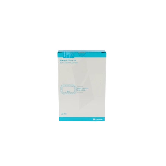 Biatain Silicone Lite Apósitos 9x15cm 10uds