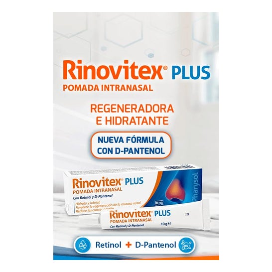 Rinovitex Plus Pomada Intranasal Pharysol 10g