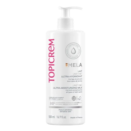 Topicrem Mela Leche Unificante Ultra-Hidratante 500ml