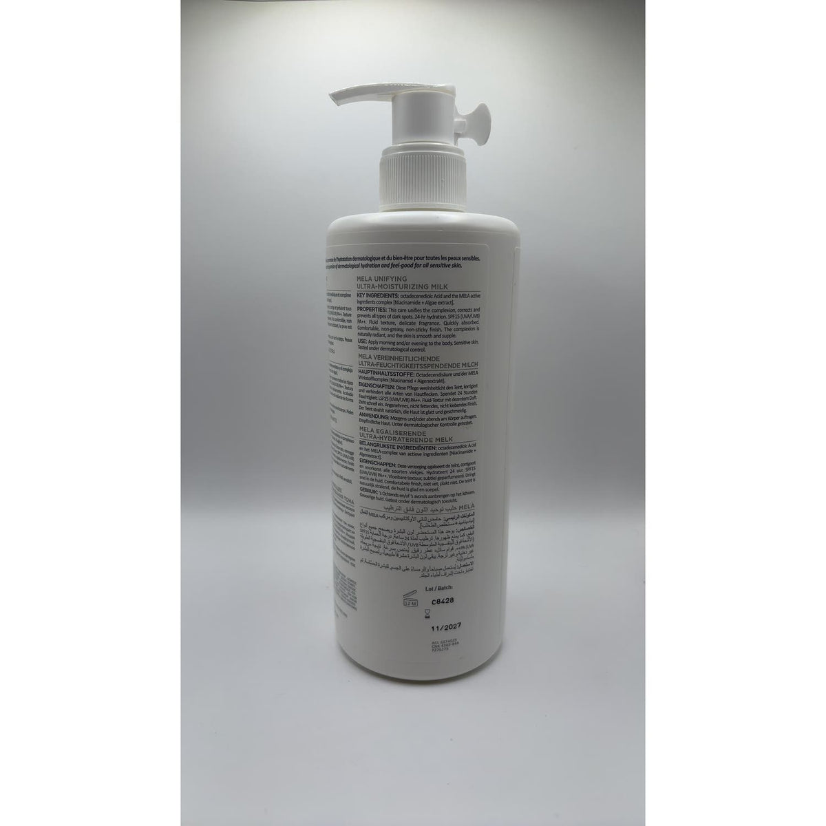 Topicrem Mela Leche Unificante Ultra-Hidratante 500ml