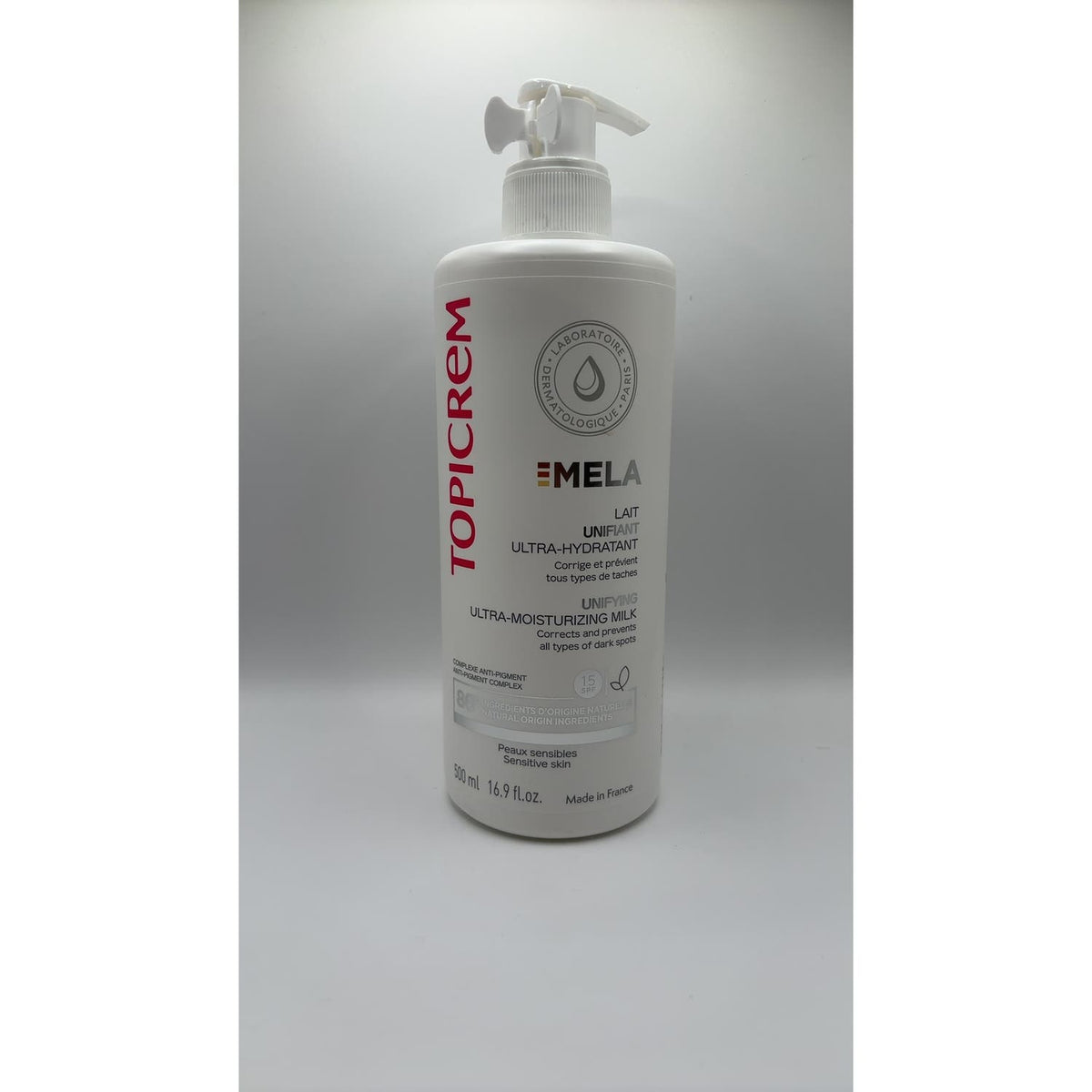 Topicrem Mela Leche Unificante Ultra-Hidratante 500ml