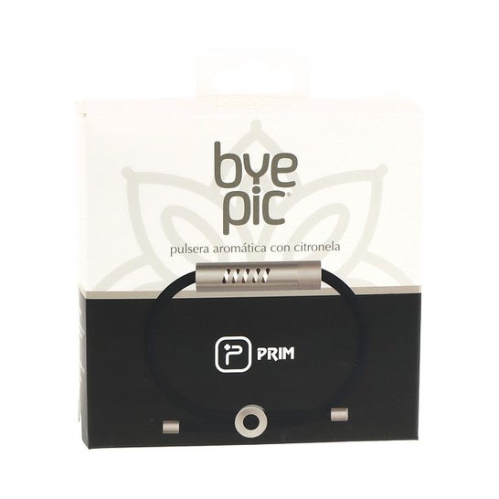 Prim Byepic Pulsera Aromática Citron 150 Días Cordón Negro 1 ud
