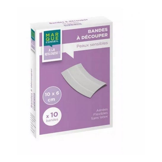 Marque Conseil Bande Decouper 10 cmx6 10 uds