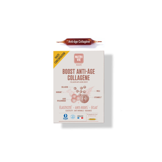 Nutrivie Ampoules Boost Anti-âge Collagène 20 Ampoules