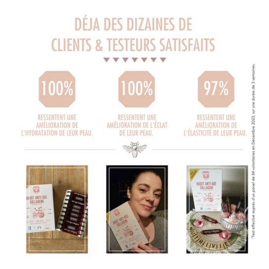 Nutrivie Ampoules Boost Anti-âge Collagène 20 Ampoules